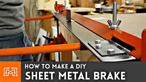 homemade sheet metal brake|home made metal sheet bender.